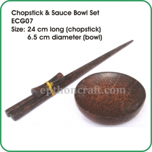 Chopstick & Sauce Bowl Set